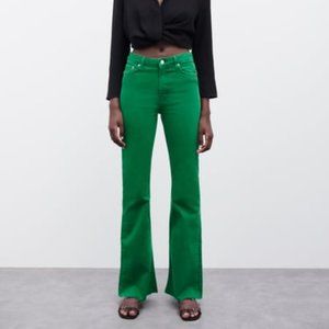 Zara skinny flare jeans